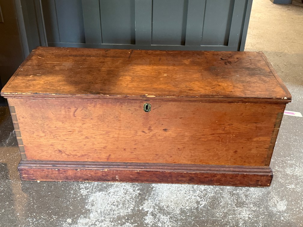Antique Sea Captain's Chest