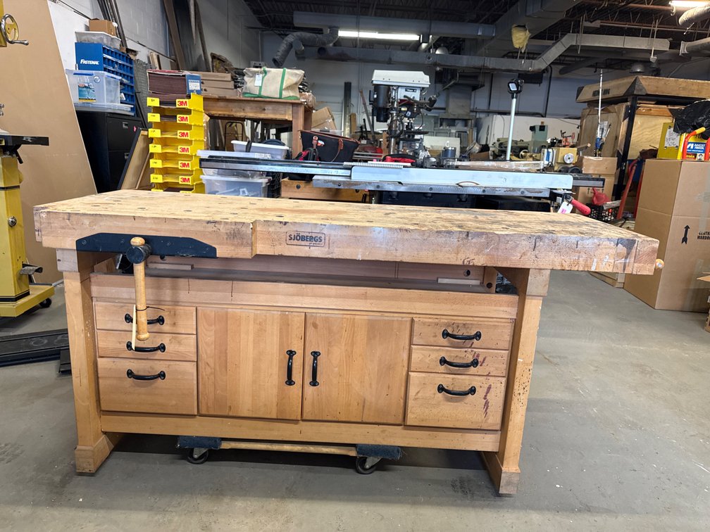 Sjöbergs of Sweden Woodworking Workbench