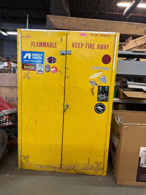 45-Gallon Flammable Liquid Safety Storage Cabinet