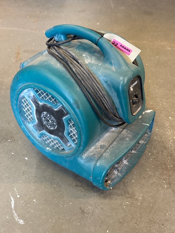 XPOWER Centrifugal Air Mover