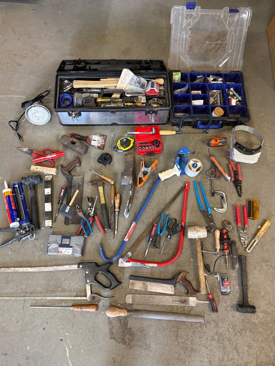 Assorted Stanley, Milwaukee & Mixed Hand Tools