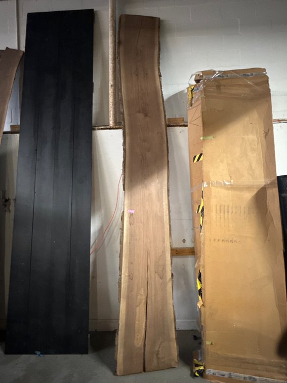 12-Foot Live-Edge Wood Slab