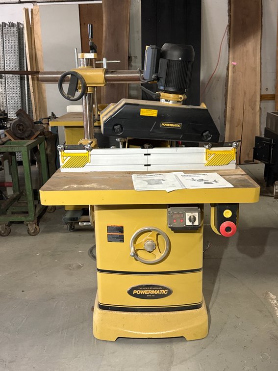 Powermatic PM2700 Wood Shaper & PF-43 Power Feeder