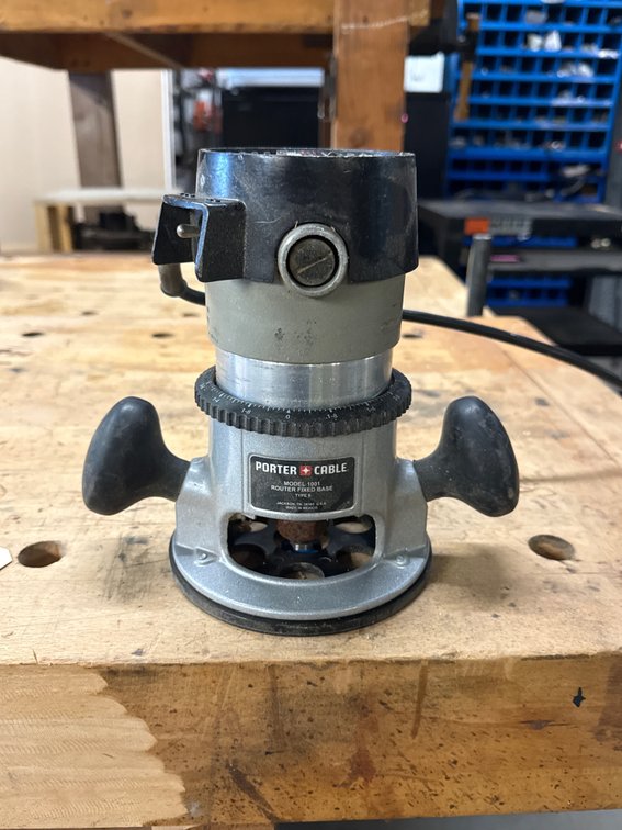 Porter-Cable Model 1001 Fixed-Base Router