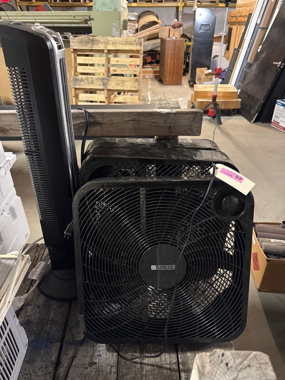 Utilitech Box and Tower Fans