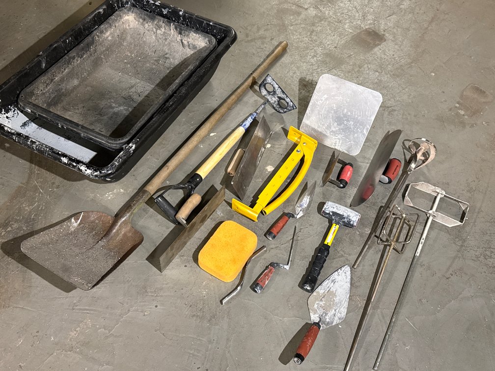 Marshalltown Masonry & Concrete Hand Tool Lot