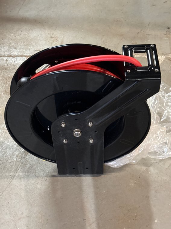 Heavy-Duty Retractable Air Hose Reel