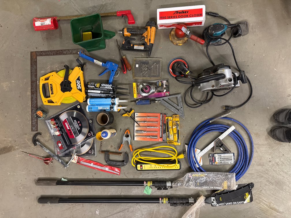 DeWalt, Makita & Bostitch Mixed Tool Assortment
