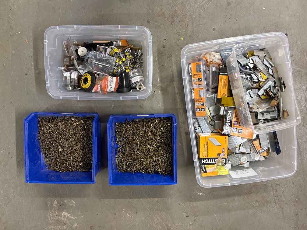Bulk Hardware and Bostitch Fastener Assortment