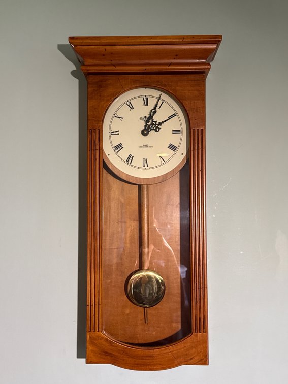 Vintage Quartz Westminster Chime Wall Clock