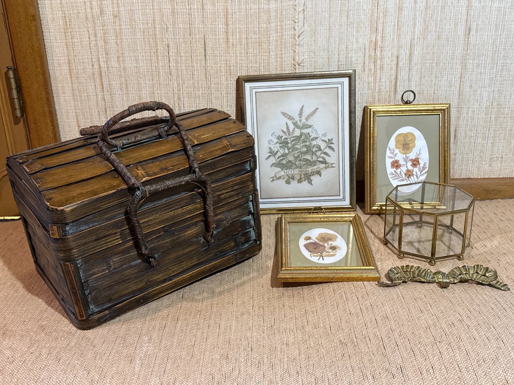 Vintage Decor & Japanese Style Basket Set