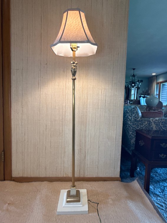Mid-Century Figural Floor Lamp