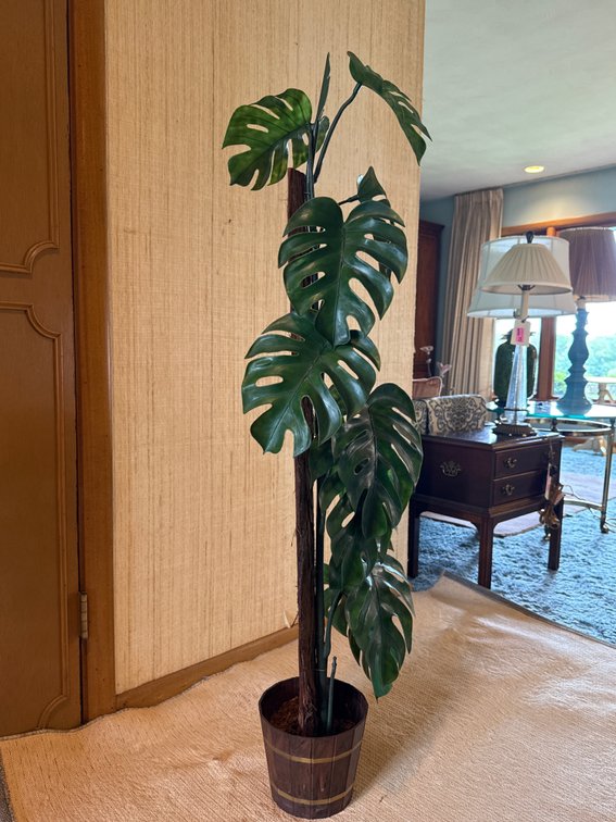51" Artificial Monstera Plant