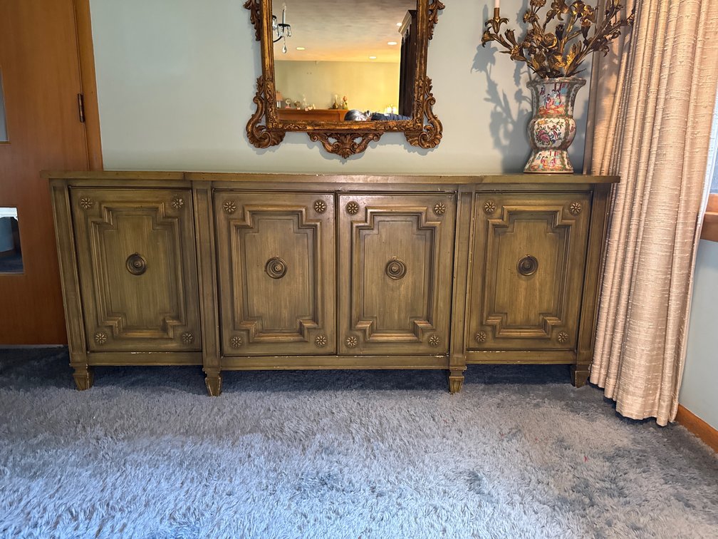 Milling Road by Baker Painted Sideboard