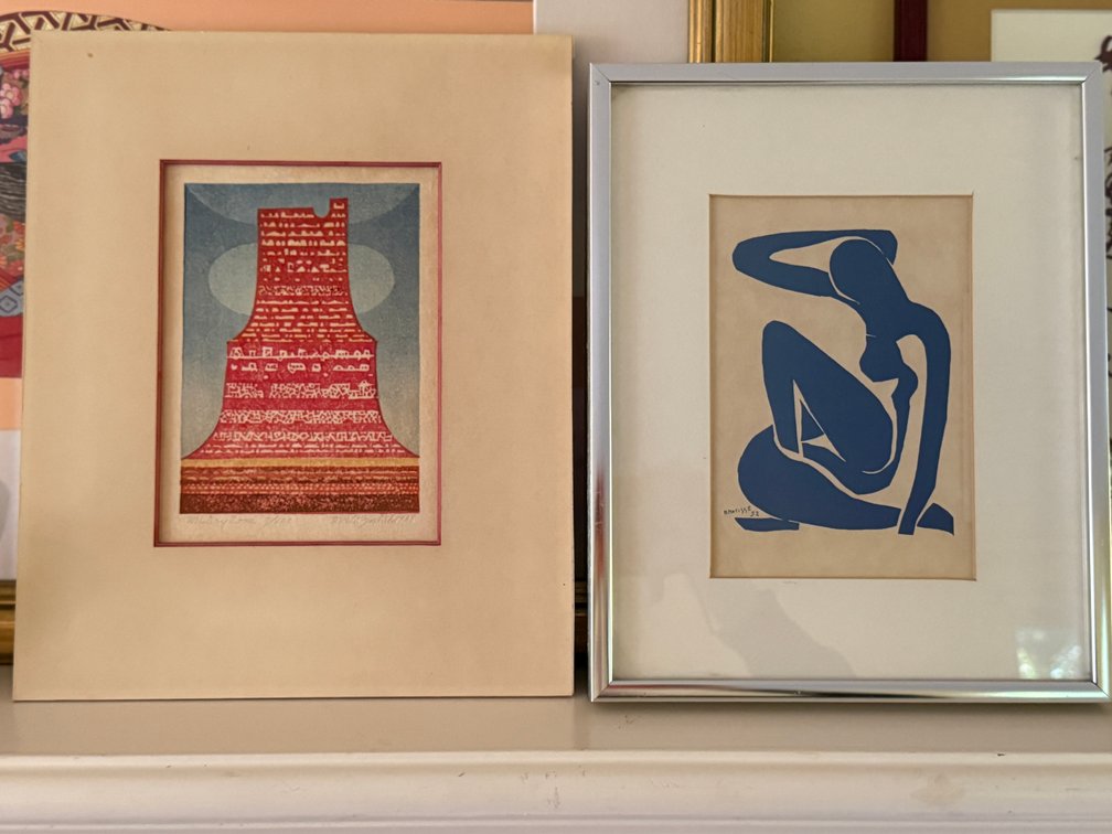 Matisse Blue Nude and Signed Mystery Zone Prints