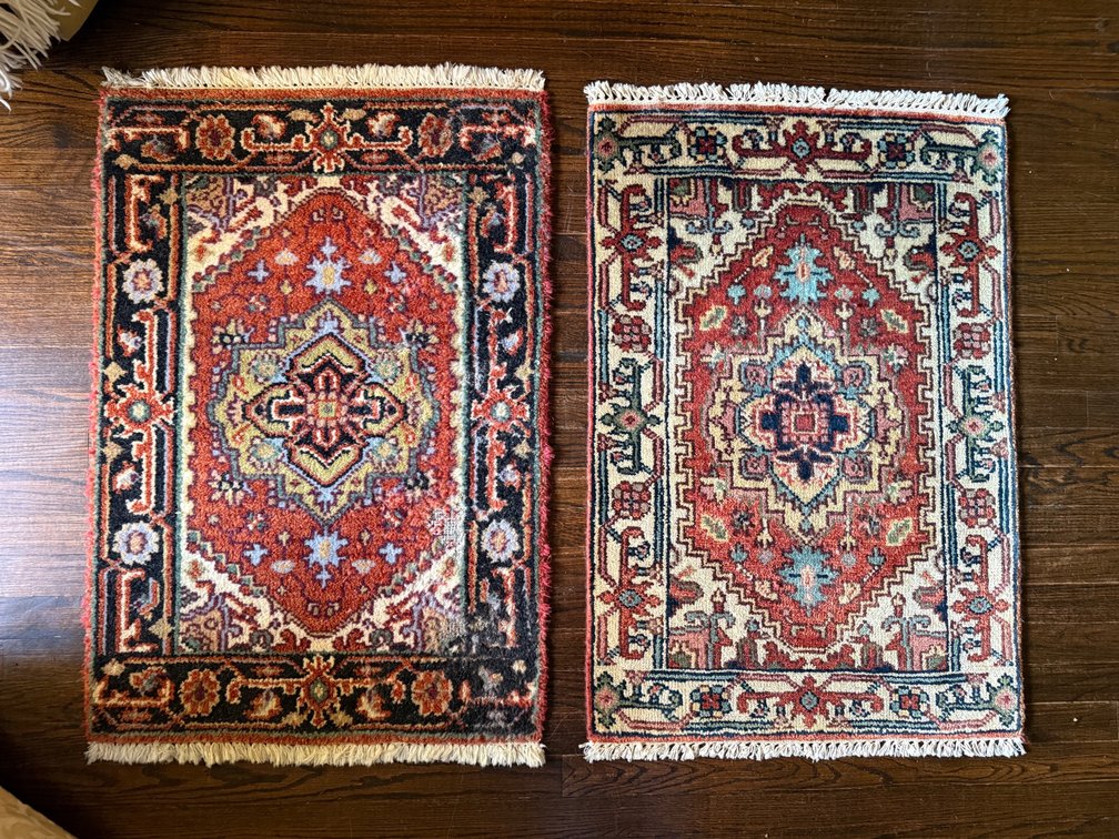 Pair of Oriental Style Medallion Rugs