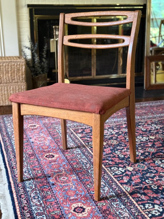 Mid-Century Modern Wooden Dining Chair