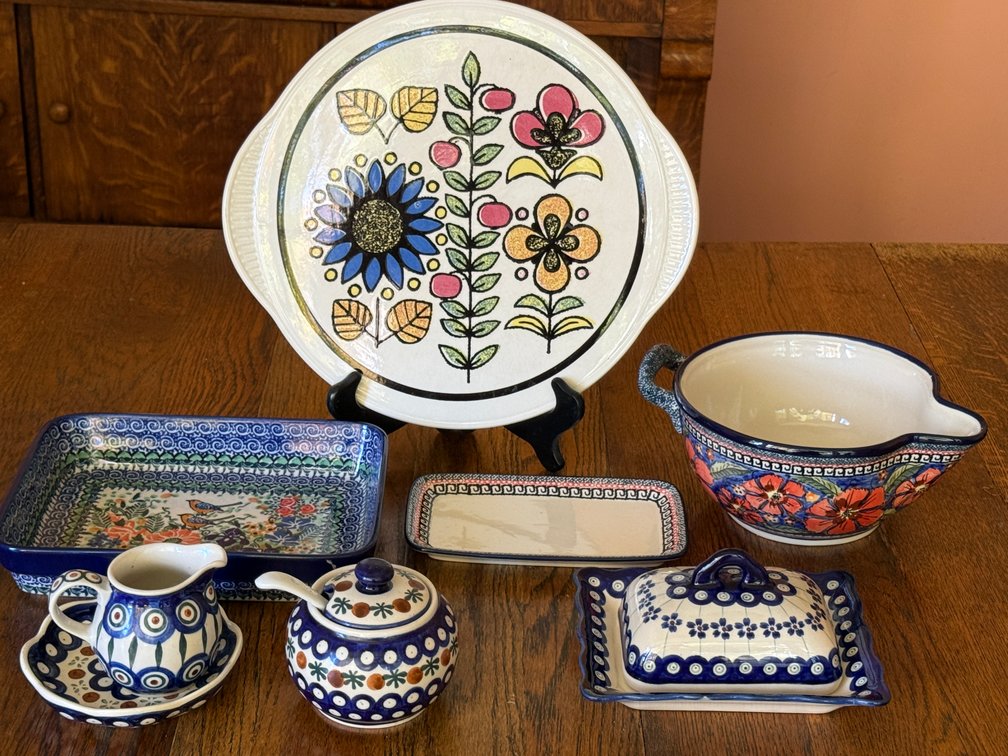 Polish Pottery Tableware Collection