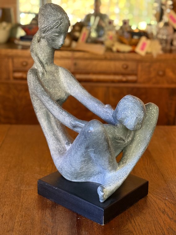 1970 Austin Productions Mother & Child Statue