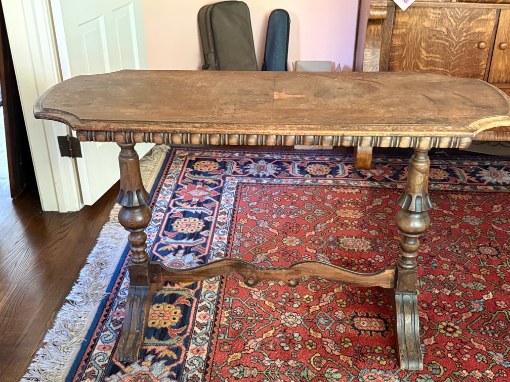 Antique St. Johns Table Co. Console Table
