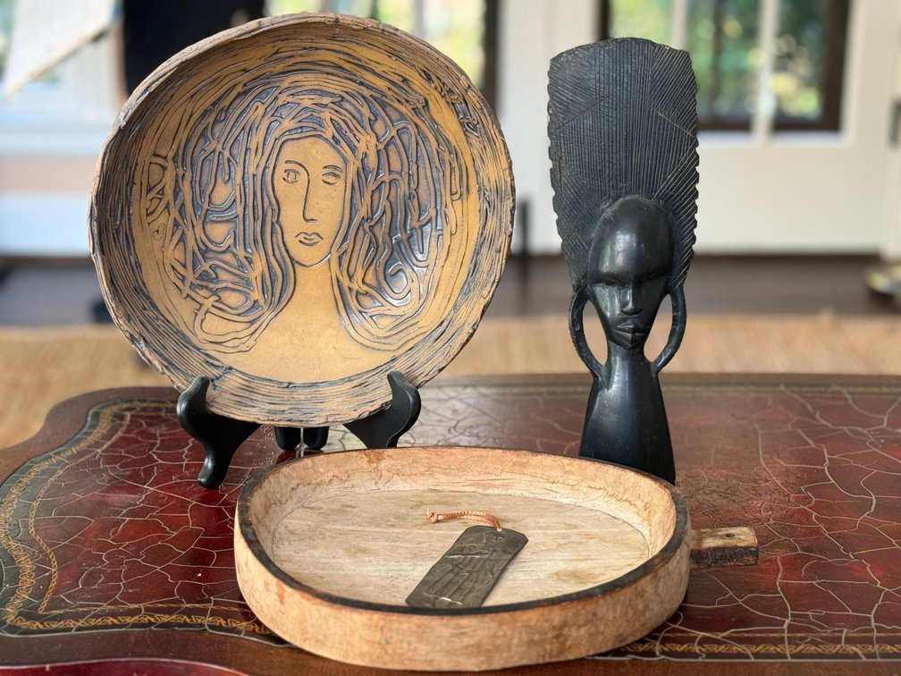 4 Primitive Art & Decorative Objects