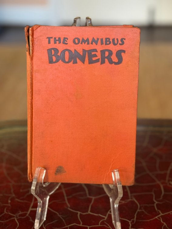 1931 The Omnibus Boners Illustrated by Dr. Seuss