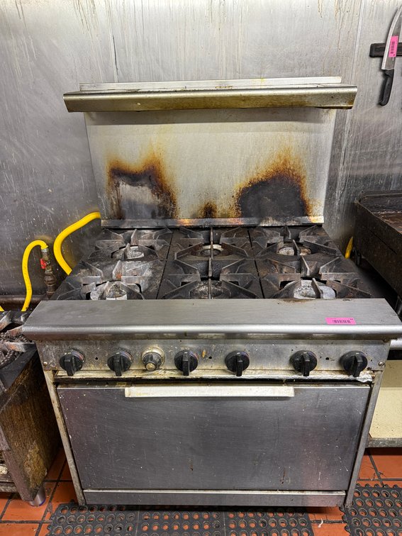 6 burner range TESTED