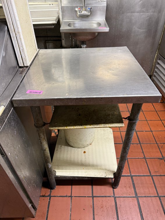 2’ work table