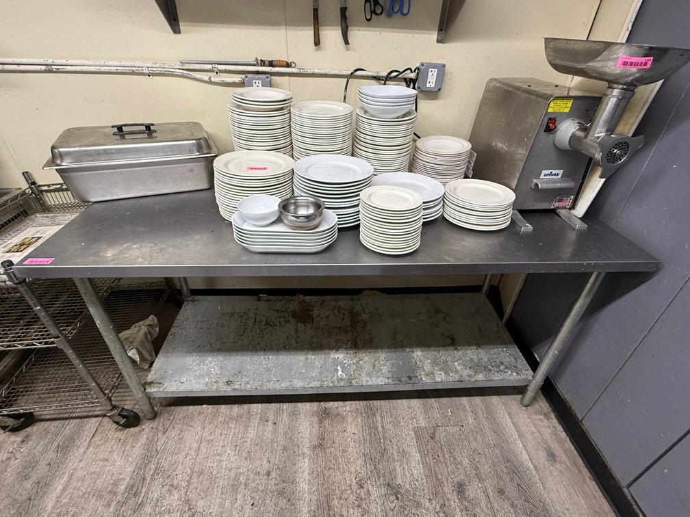6’ work table