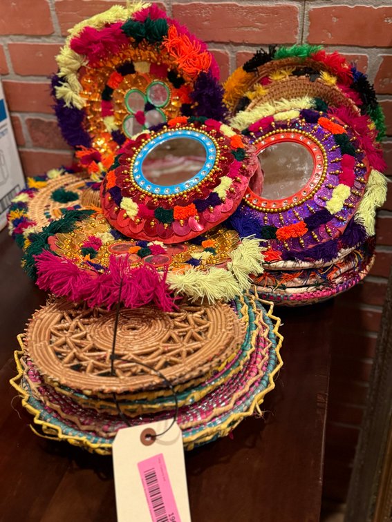 Indian baskets and trays