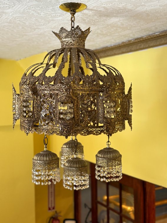 2 indian style chandeliers 