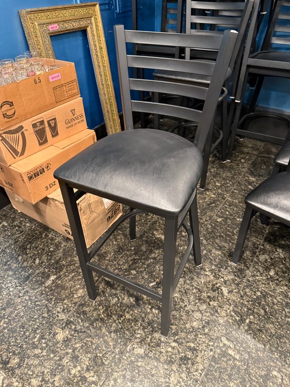 9 bar height chairs