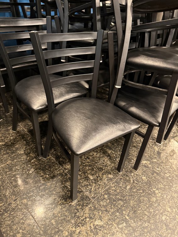 24 heavy duty dining chairs
