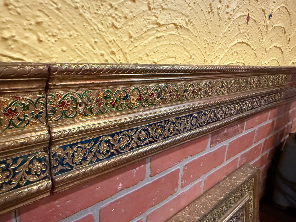 Indian carved trim