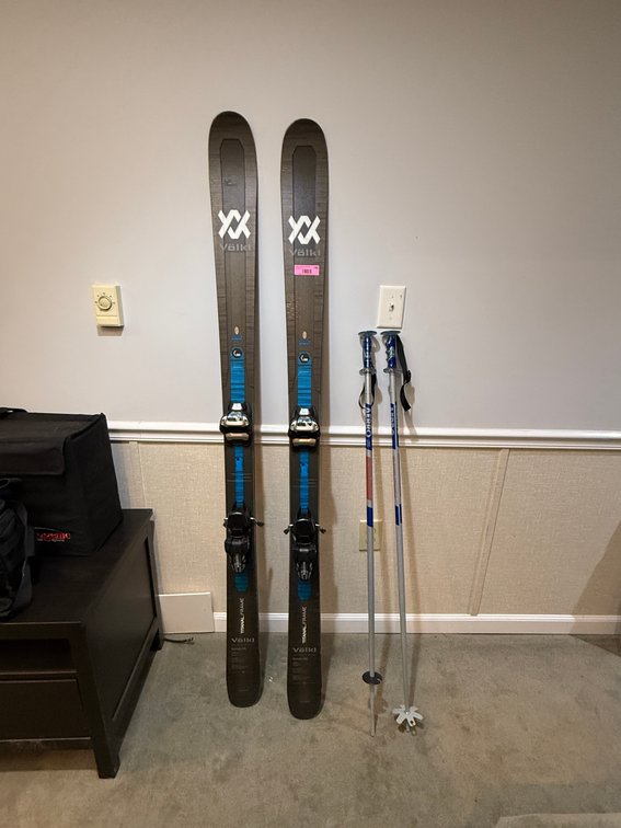 Volkl Kendo 88 Skis & Poles