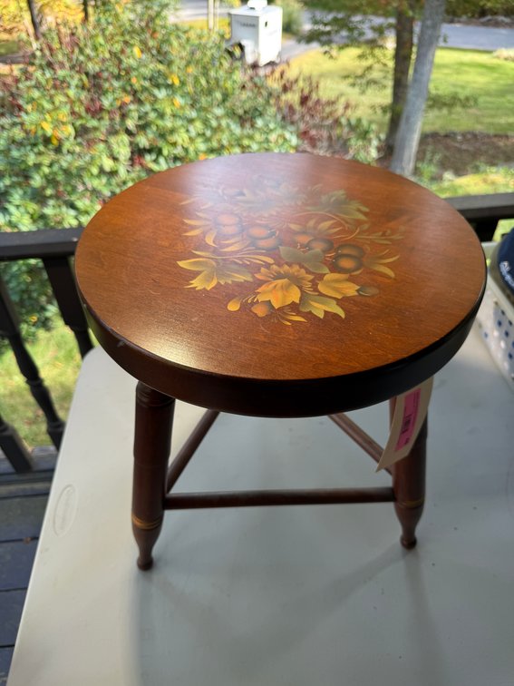 Hitchcock stool