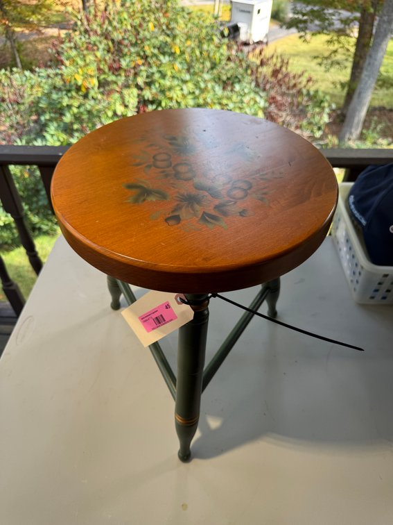 Hitchcock stool
