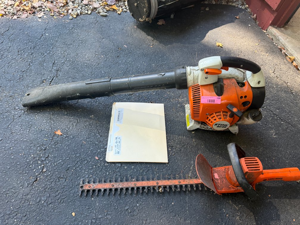 Stihl gas blower, TESTED