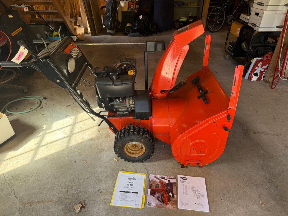 Snow blower, TESTED