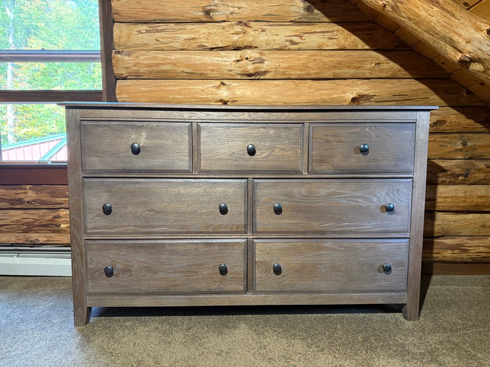 Solid Oak Dresser 