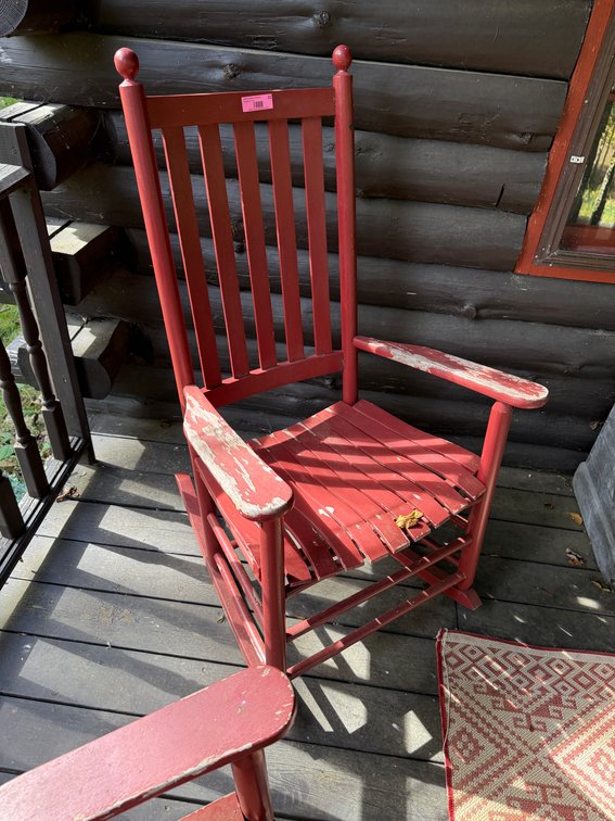 Painted rocker