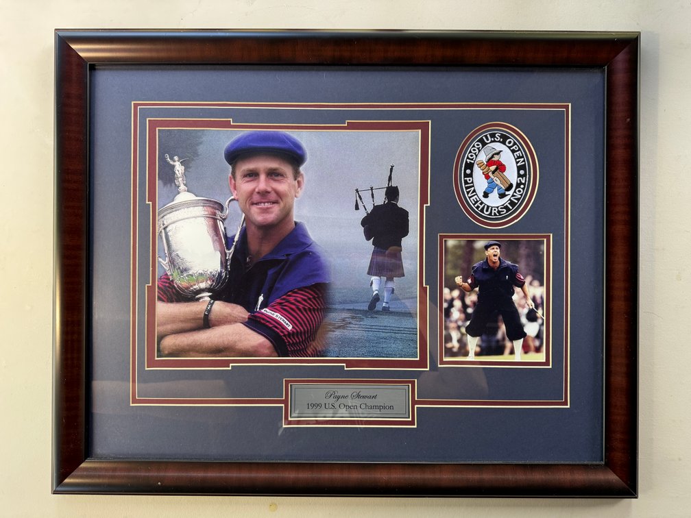 U.S. Open champion memorabilia 
