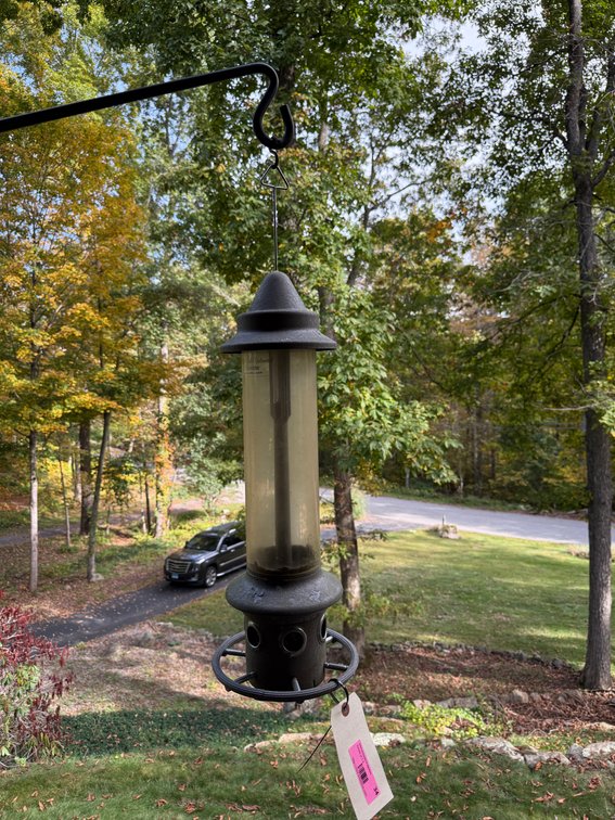 Squirrel proof bird feeder