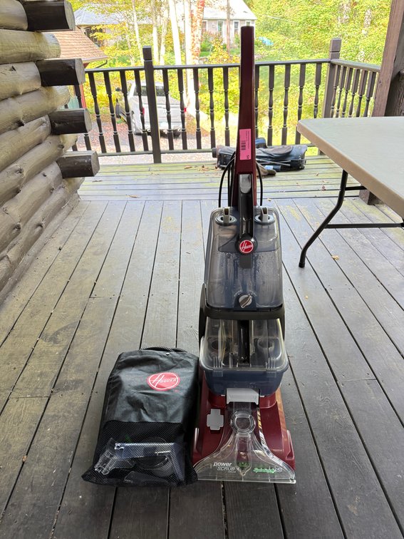 Hoover power scrub vacuum/cleaner