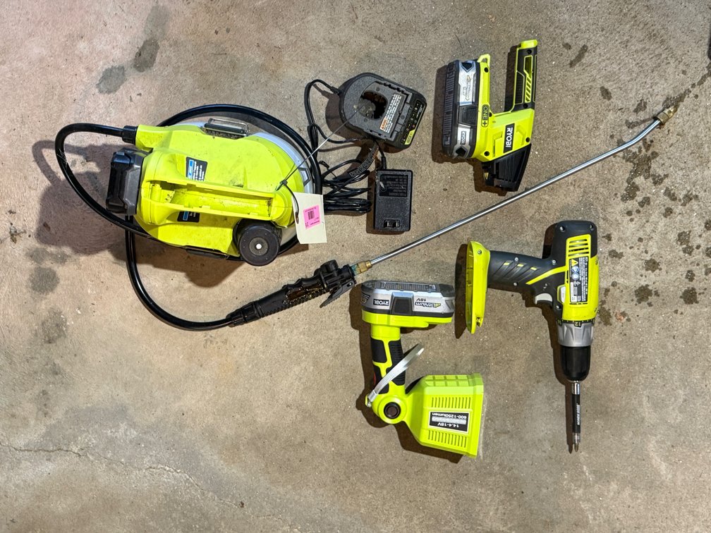 Ryobi set