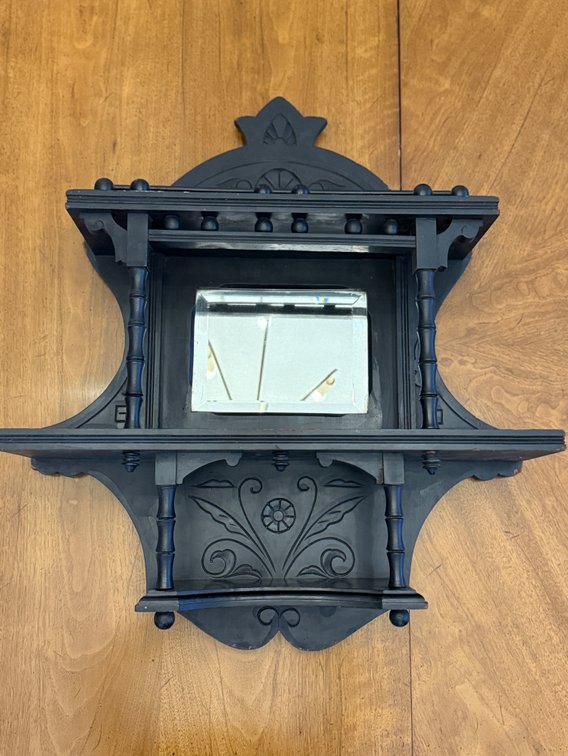 Antique wall shelf