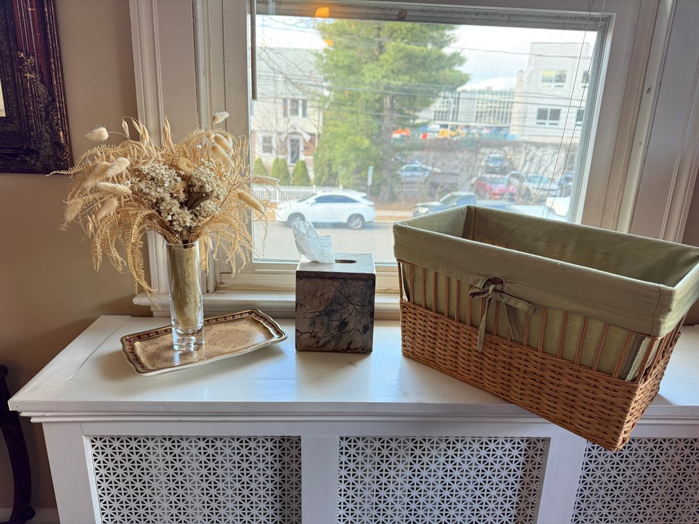 Tissue holder, vase, basket