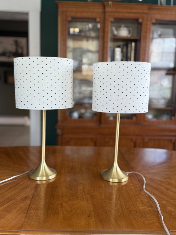 Set of Kate Spade lamps