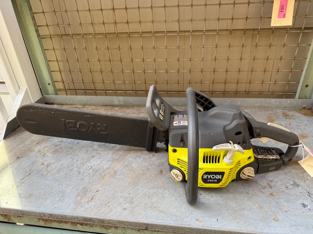 Ryobi gas chainsaw