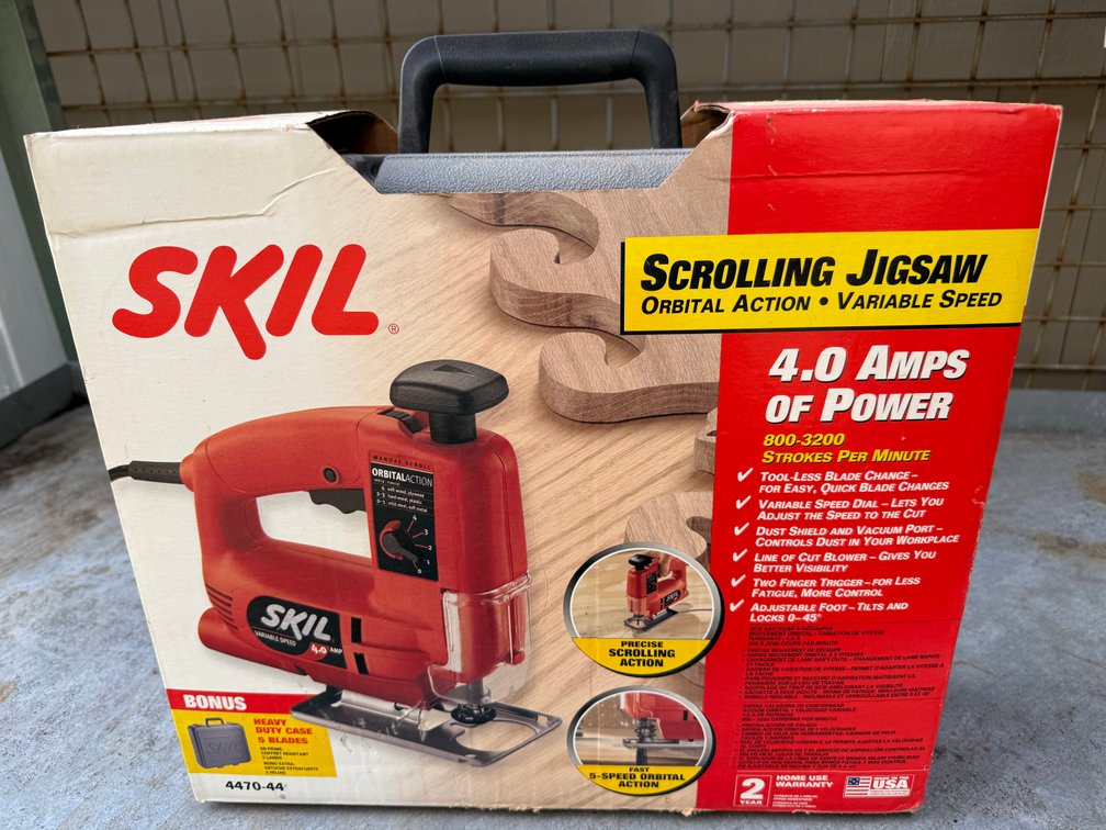 Never used Skil saw jigsaw
